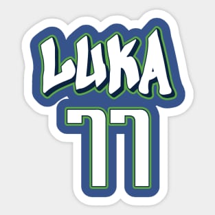 Luka City Sticker